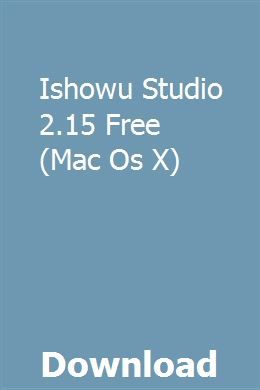 iShowU Studio 1.7.2 download